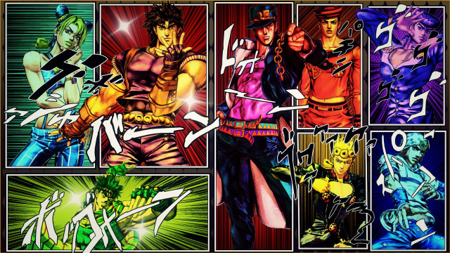 Street fighter iv collage characters free wallpaper for desktop - medium preview image