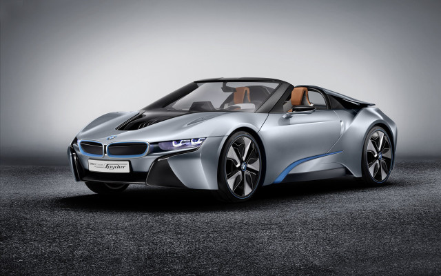 Silver car brown seat black free wallpaper - medium preview image
