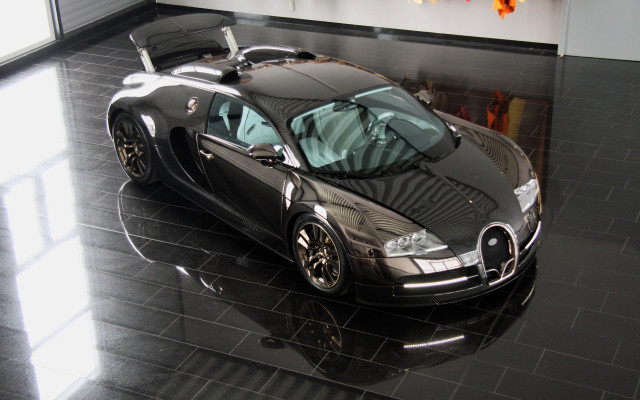 Bugatti showroom polished bronze tiles free wallpaper - medium preview image