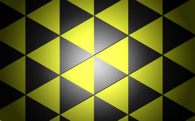 Black yellow triangle pattern abstract free wallpaper - medium preview image