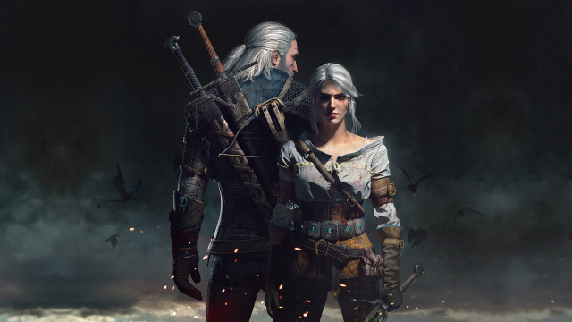 Dark room smoke birds fantasy free wallpaper - medium preview image