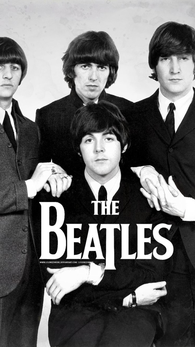 Men suits ties group beatles free wallpaper - medium preview image