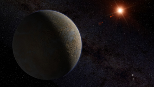 Planet star aurora moonlight space free wallpaper - medium preview image