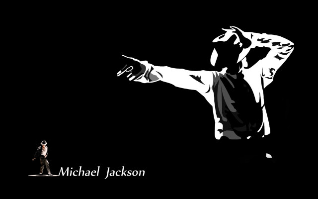 Michael jackson silhouette funk art free wallpaper - medium preview image