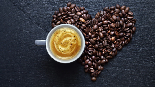 Coffee swirl beans morning food free wallpaper - medium preview image