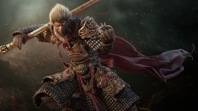 Armor sword man redcape embers free wallpaper - medium preview image