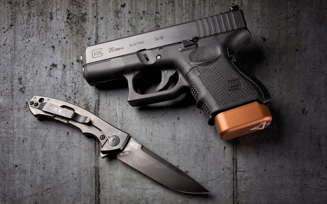Knife gun table lighters anton free wallpaper - medium preview image