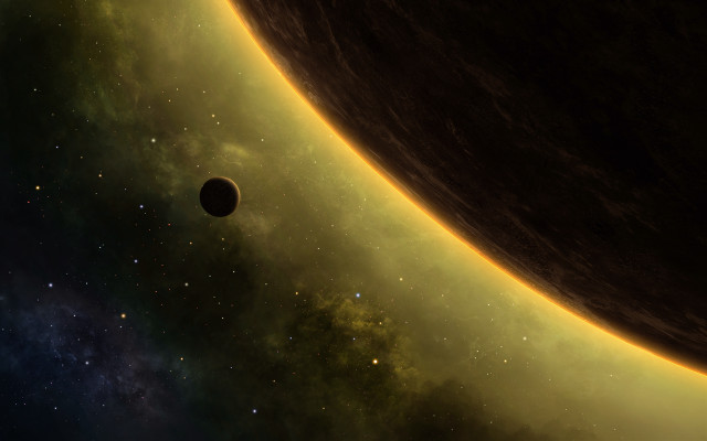 Distant object star background astronaut free wallpaper - medium preview image