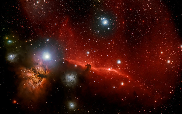 Star cluster sky space art free wallpaper - medium preview image