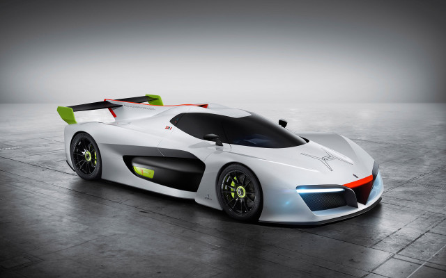 White sports car green accents #2 free wallpaper - medium preview image
