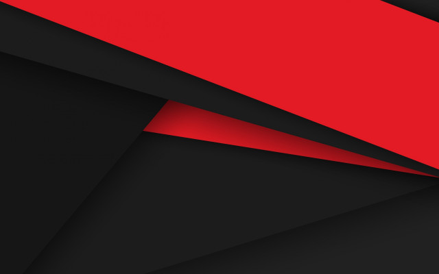 Red black geometric abstract 3d free wallpaper - medium preview image