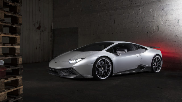 Silver sports car garage red #2 free wallpaper - medium preview image
