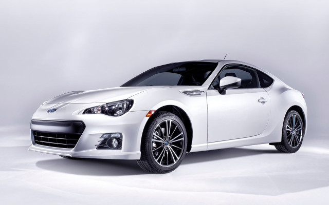 White sports car studio black #4 free wallpaper - medium preview image