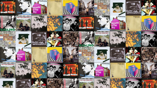 Collage punk art brut jigsaw free wallpaper - medium preview image