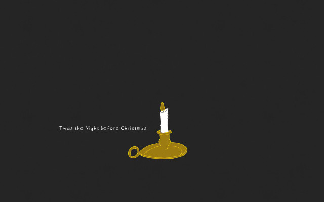 Lit candle black background message free wallpaper - medium preview image