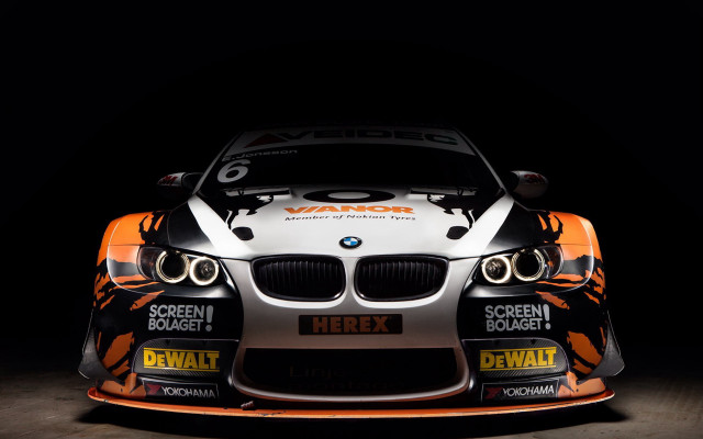 White orange car hood up free wallpaper - medium preview image