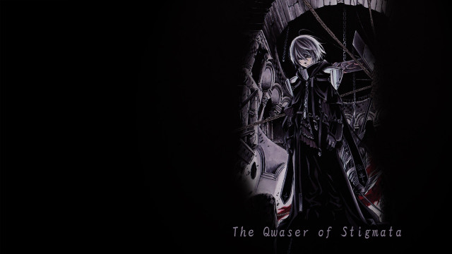 Man black outfit holding sword #3 free wallpaper - medium preview image
