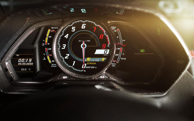 Speedometer dashboard sunlight blurry car free wallpaper - medium preview image
