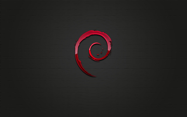 Red spiral logo brick wall free wallpaper - medium preview image