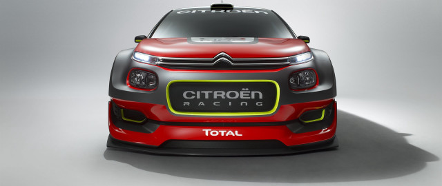 Citroen racing car red grey free wallpaper - medium preview image