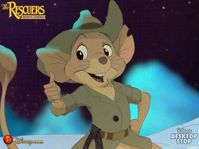 Cartoon mouse hat tail head free wallpaper - medium preview image
