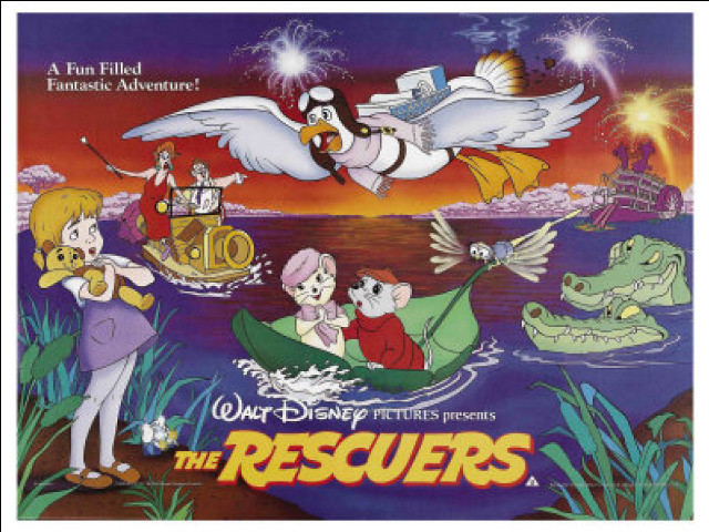 Rescuers cartoon poster duck girl free wallpaper - medium preview image