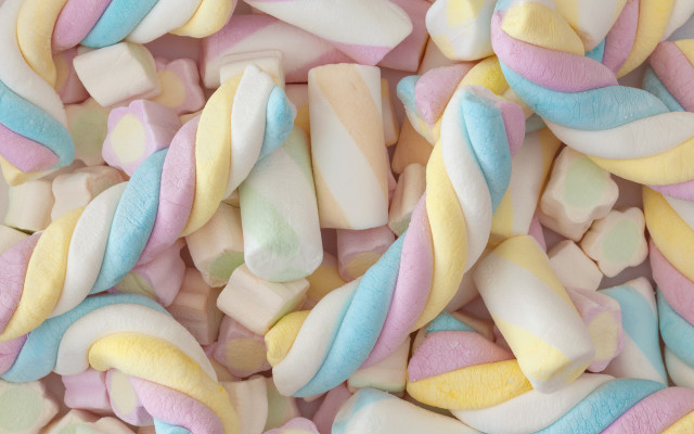 Colorful candy pile pastel rococo free wallpaper - medium preview image