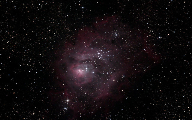 Large star red nebula space free wallpaper - medium preview image