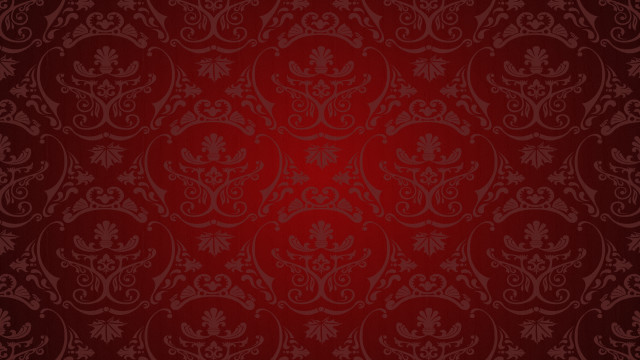 Red black floral rococo behance free wallpaper - medium preview image