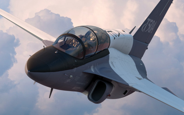 Fighter jet cloudy sky pilot #3 free wallpaper - medium preview image