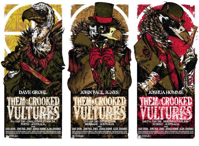 Three movie posters same character free wallpaper - medium preview image