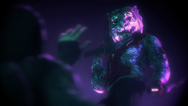 Furry man microphone solo glowing free wallpaper - medium preview image