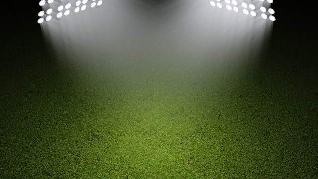 Soccer field light shining soccer free wallpaper - medium preview image