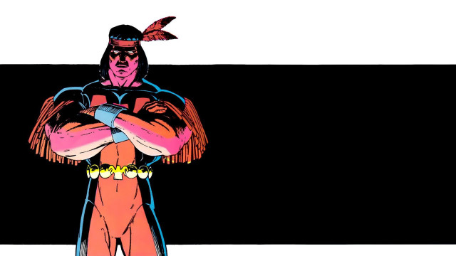 Native american man arms crossed free wallpaper - medium preview image