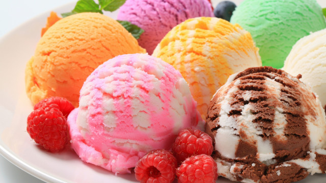 Ice cream raspberries mints pastel free wallpaper - medium preview image