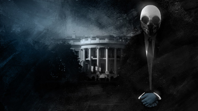 Creepy astronaut man spoon white free wallpaper - medium preview image