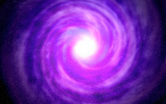Purple spiral stars space art free wallpaper - medium preview image