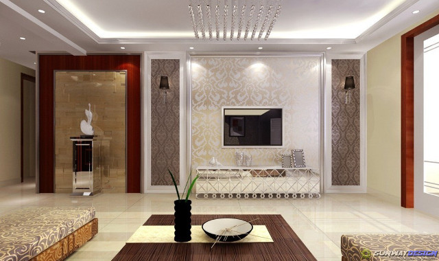 Living room large tv couch #2 free wallpaper - medium preview image