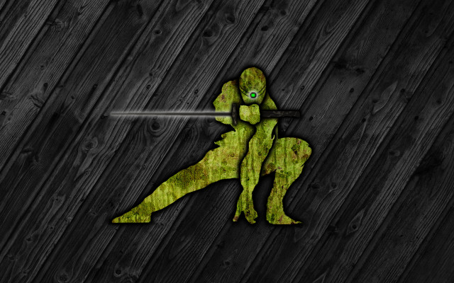 Green gunlight metal gear solo free wallpaper - medium preview image