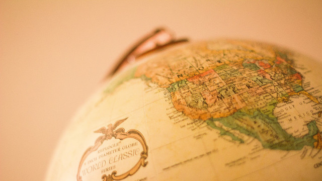 Globe map ring art language free wallpaper - medium preview image