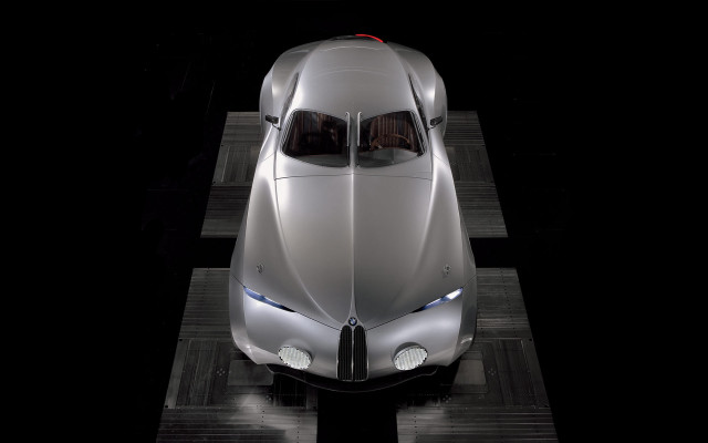Futuristic car dark lights hood free wallpaper - medium preview image