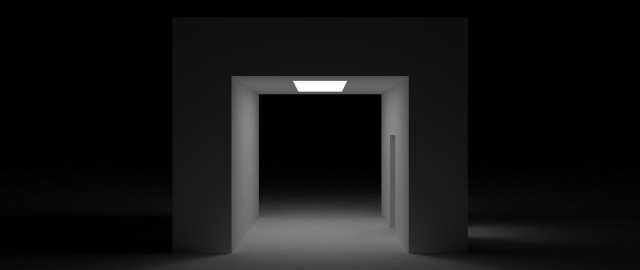 Dark room open door light free wallpaper - medium preview image