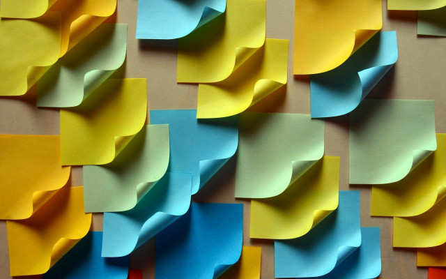 Wall colored papers clock postminimalism free wallpaper - medium preview image