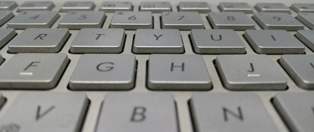 Keyboard letters numbers shallow depth free wallpaper - medium preview image