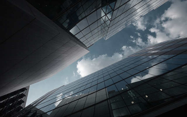 Building stop sign clouds modular free wallpaper - medium preview image