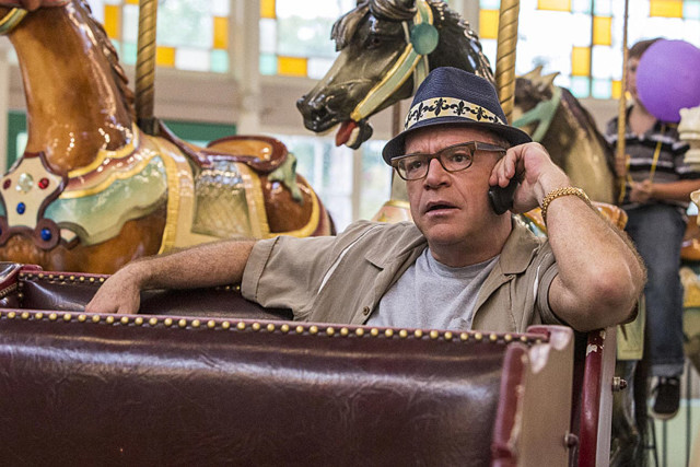 Man carousel phone hat horse free wallpaper - medium preview image