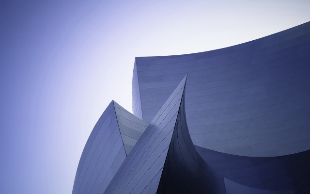 Curved roof architecture plane abstract free wallpaper - medium preview image