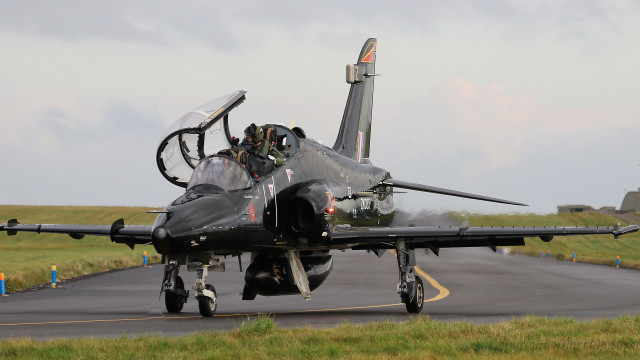 Fighter jet runway grass trees #2 free wallpaper - medium preview image