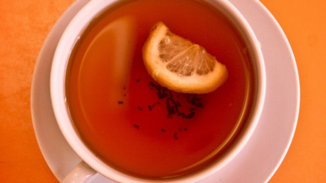 Tea lemon spoon stilllife lush free wallpaper - medium preview image