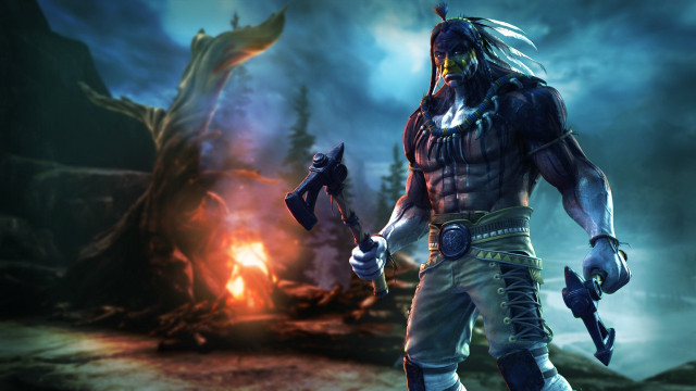 Man hammer fire pit demon free wallpaper - medium preview image